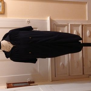 NWT Swimsuits for all black terry cover up Sz 14/16